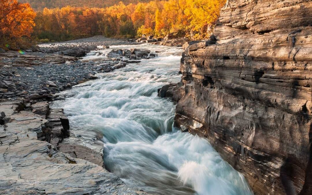 Abisko i höstfärger